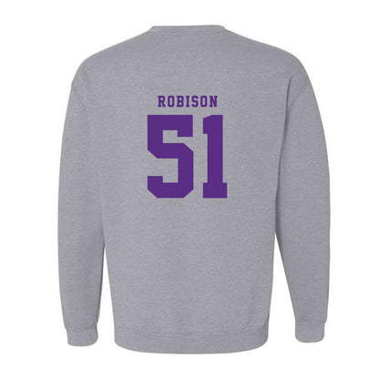 TCU - NCAA Football : Devan Robison - Classic Shersey Crewneck Sweatshirt-3