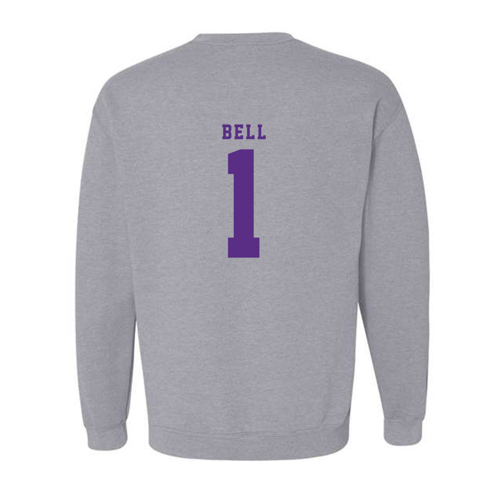 TCU - NCAA Baseball : James Bell - Classic Shersey Crewneck Sweatshirt-3
