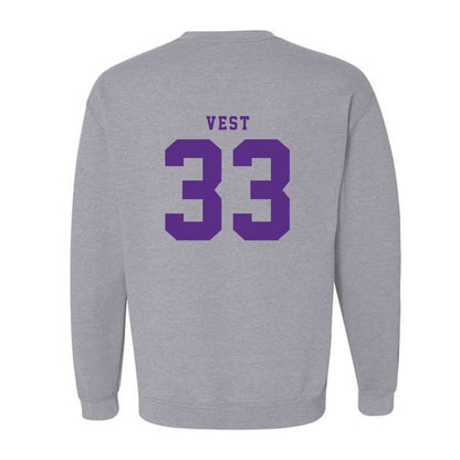 TCU - NCAA Women's Soccer : Grace Vest - Classic Shersey Crewneck Sweatshirt-3