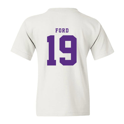 TCU - NCAA Football : Jesse Ford - Classic Shersey Youth T-Shirt-2