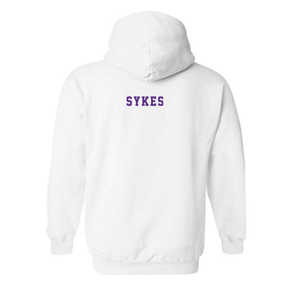 TCU - NCAA Men's Basketball : Gavin Sykes - Classic Shersey Hooded Sweatshirt-2