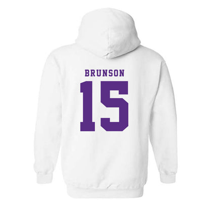 TCU - NCAA Baseball : Chase Brunson - Classic Shersey Hooded Sweatshirt