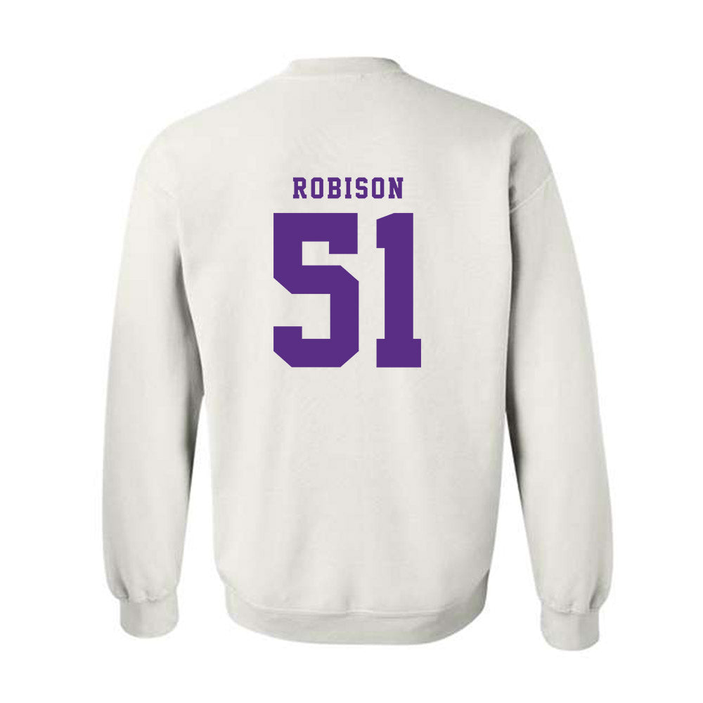 TCU - NCAA Football : Devan Robison - Classic Shersey Crewneck Sweatshirt-2