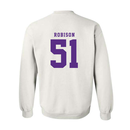 TCU - NCAA Football : Devan Robison - Classic Shersey Crewneck Sweatshirt-2