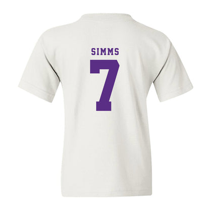 TCU - NCAA Football : Julius Simms - Classic Shersey Youth T-Shirt-2