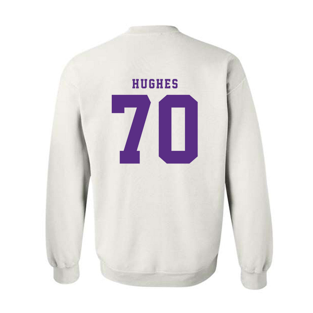 TCU - NCAA Football : Ryan Hughes - Classic Shersey Crewneck Sweatshirt-2
