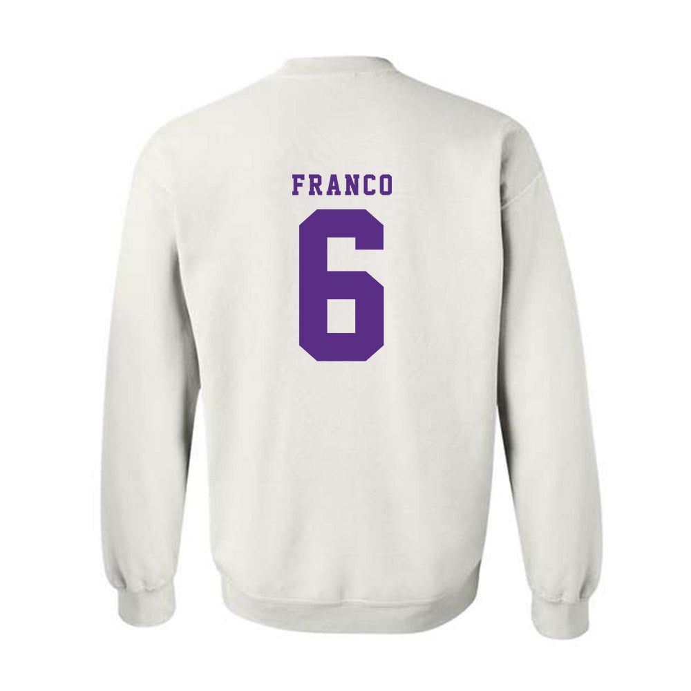 TCU - NCAA Baseball : Noah Franco - Classic Shersey Crewneck Sweatshirt-2