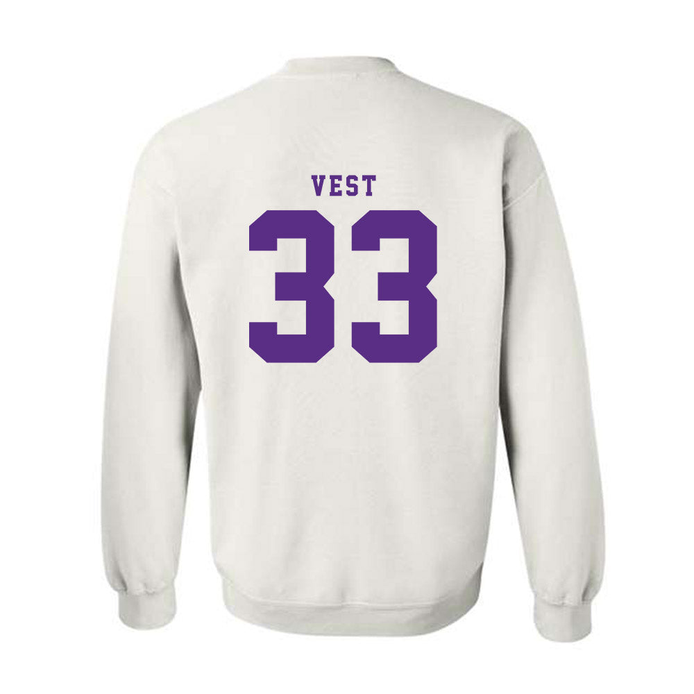 TCU - NCAA Women's Soccer : Grace Vest - Classic Shersey Crewneck Sweatshirt-2