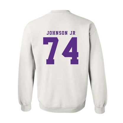 TCU - NCAA Football : Vincent Johnson Jr - Classic Shersey Crewneck Sweatshirt-2
