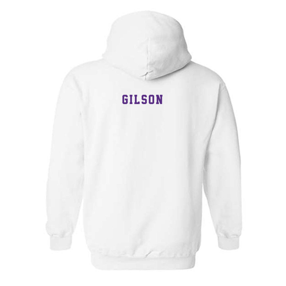 TCU - NCAA Baseball : George Gilson - Classic Shersey Hooded Sweatshirt-2