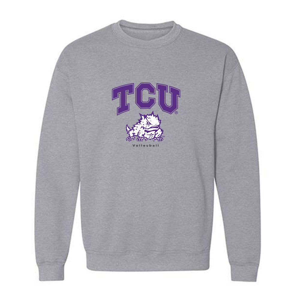 TCU - NCAA Women's Volleyball : Mia Lee - Classic Shersey Crewneck Sweatshirt-1