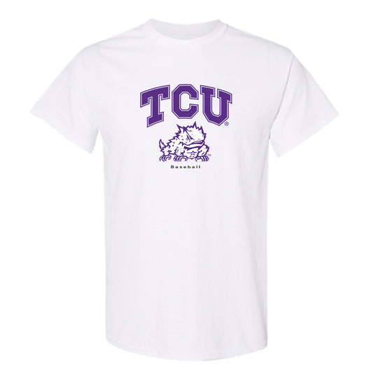 TCU - NCAA Baseball : Maverik Maddux - Classic Shersey T-Shirt-0