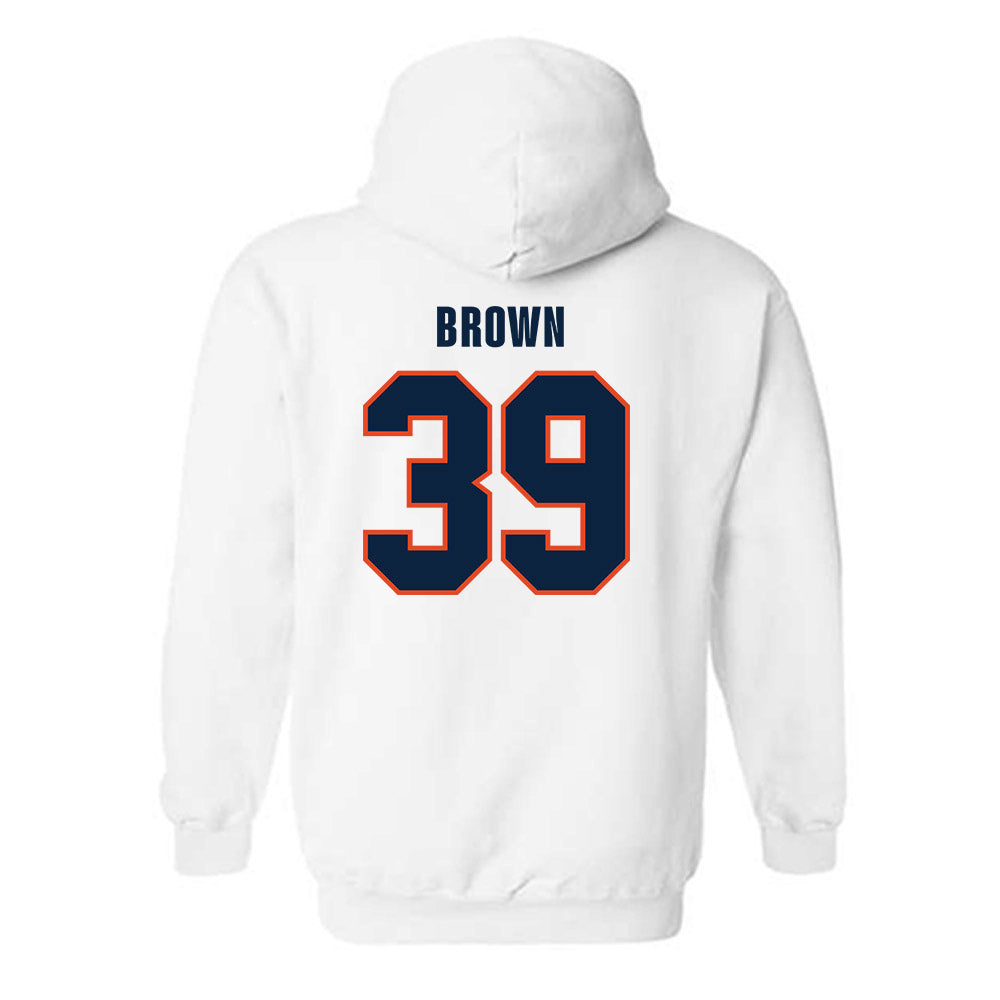 UTSA - NCAA Football : Lawrence Brown - Classic Shersey Hooded Sweatshirt-1