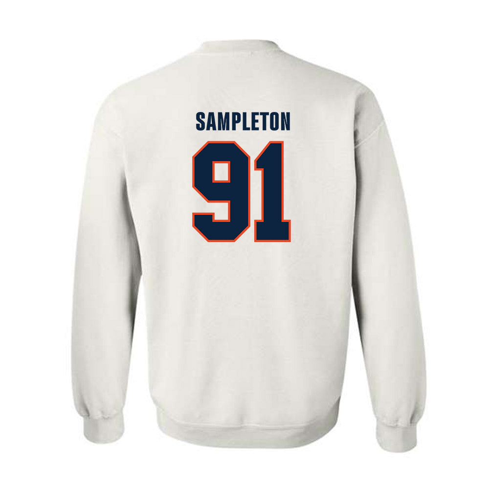 UTSA - NCAA Football : Jusiah Sampleton - Classic Shersey Crewneck Sweatshirt-1