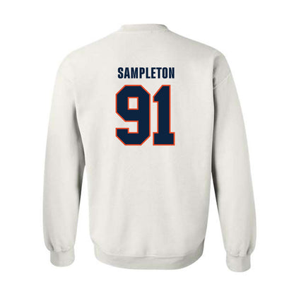 UTSA - NCAA Football : Jusiah Sampleton - Classic Shersey Crewneck Sweatshirt-1