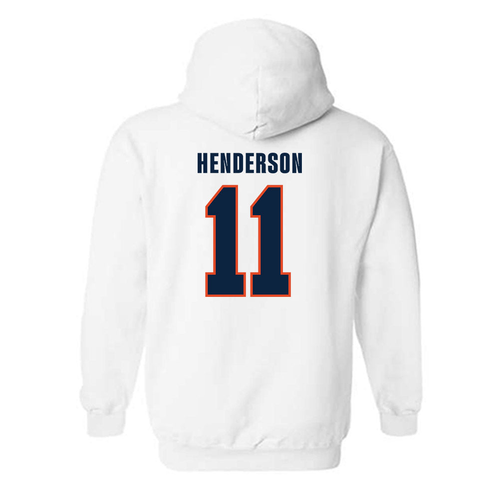 UTSA - NCAA Football : Will Henderson - Classic Shersey Hooded Sweatshirt-1