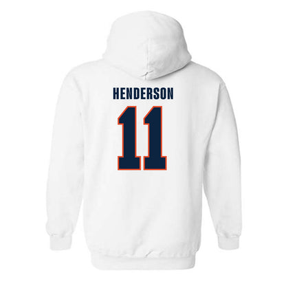 UTSA - NCAA Football : Will Henderson - Classic Shersey Hooded Sweatshirt-1