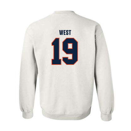 UTSA - NCAA Football : Tyrone West - Classic Shersey Crewneck Sweatshirt-1