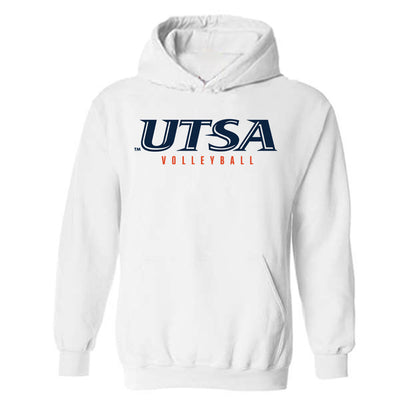 UTSA - NCAA Women's Volleyball : Giovanna Mason - Classic Shersey Hooded Sweatshirt-0
