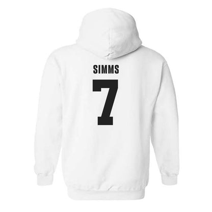 TCU - NCAA Football : Julius Simms - Classic Shersey Hooded Sweatshirt-1