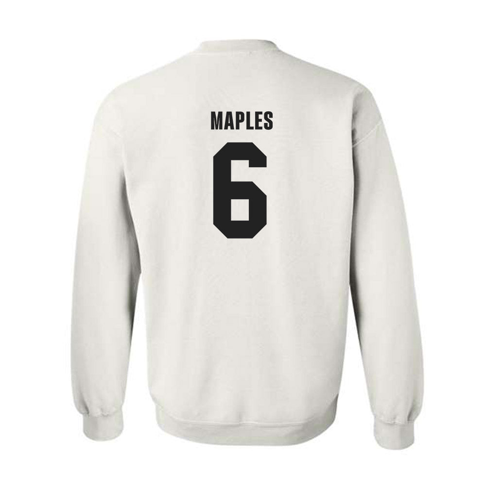 TCU - NCAA Football : Jayden Maples - Classic Shersey Crewneck Sweatshirt-1