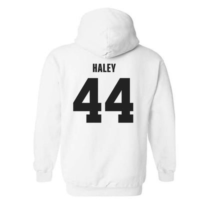TCU - NCAA Football : Sam Haley - Classic Shersey Hooded Sweatshirt-1