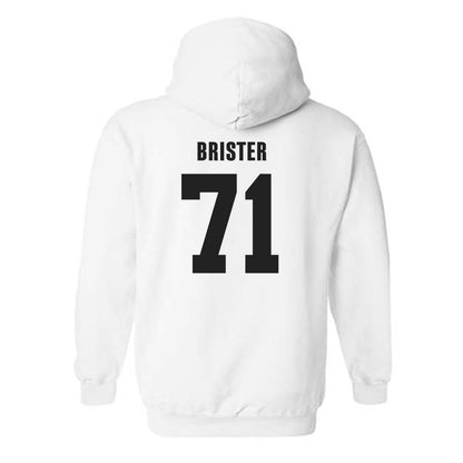 TCU - NCAA Football : Creece Brister - Classic Shersey Hooded Sweatshirt-1