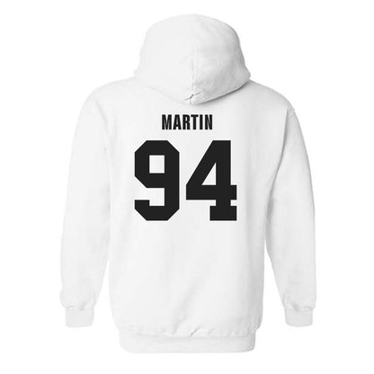 TCU - NCAA Football : Jared Martin - Classic Shersey Hooded Sweatshirt-1