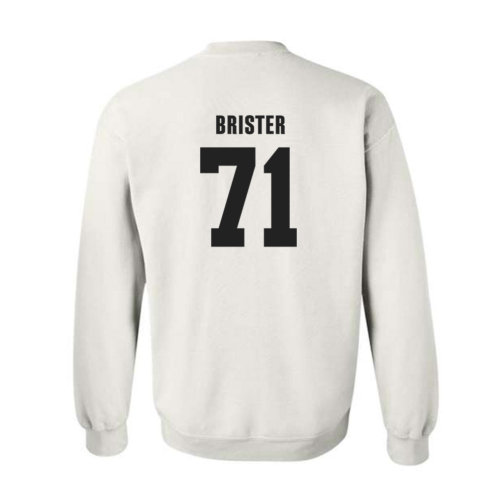 TCU - NCAA Football : Creece Brister - Classic Shersey Crewneck Sweatshirt-1