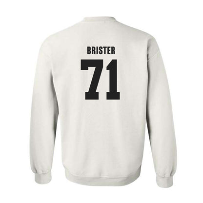 TCU - NCAA Football : Creece Brister - Classic Shersey Crewneck Sweatshirt-1