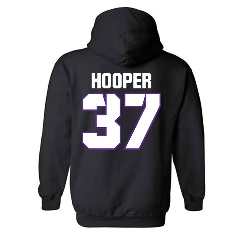 TCU - NCAA Football : Hudson Hooper - Sports Shersey Hooded Sweatshirt-1