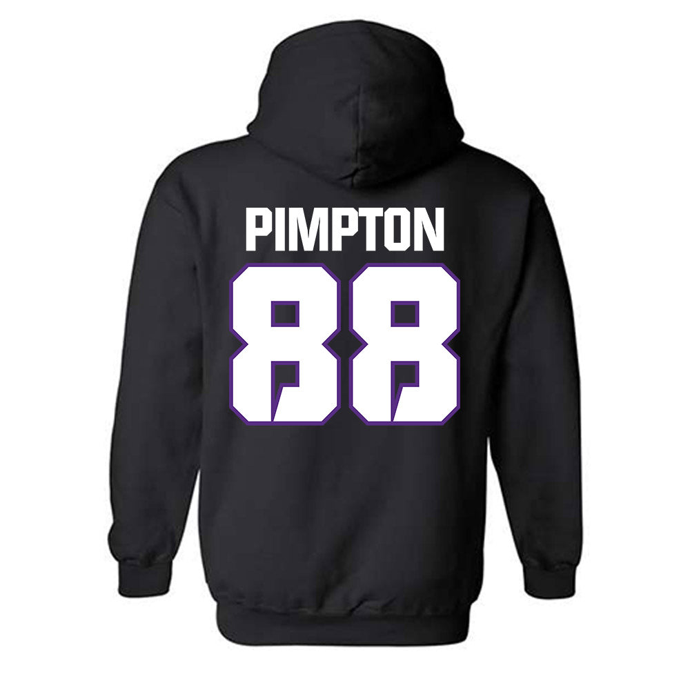 TCU - NCAA Football : KaMorreun Pimpton - Sports Shersey Hooded Sweatshirt-1
