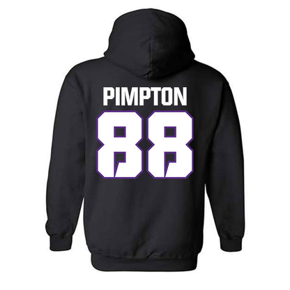 TCU - NCAA Football : KaMorreun Pimpton - Sports Shersey Hooded Sweatshirt-1