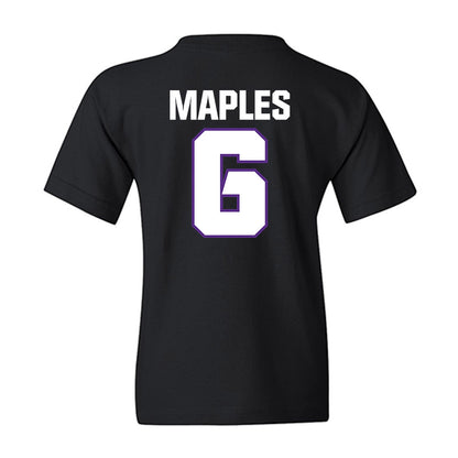 TCU - NCAA Football : Jayden Maples - Sports Shersey Youth T-Shirt-1