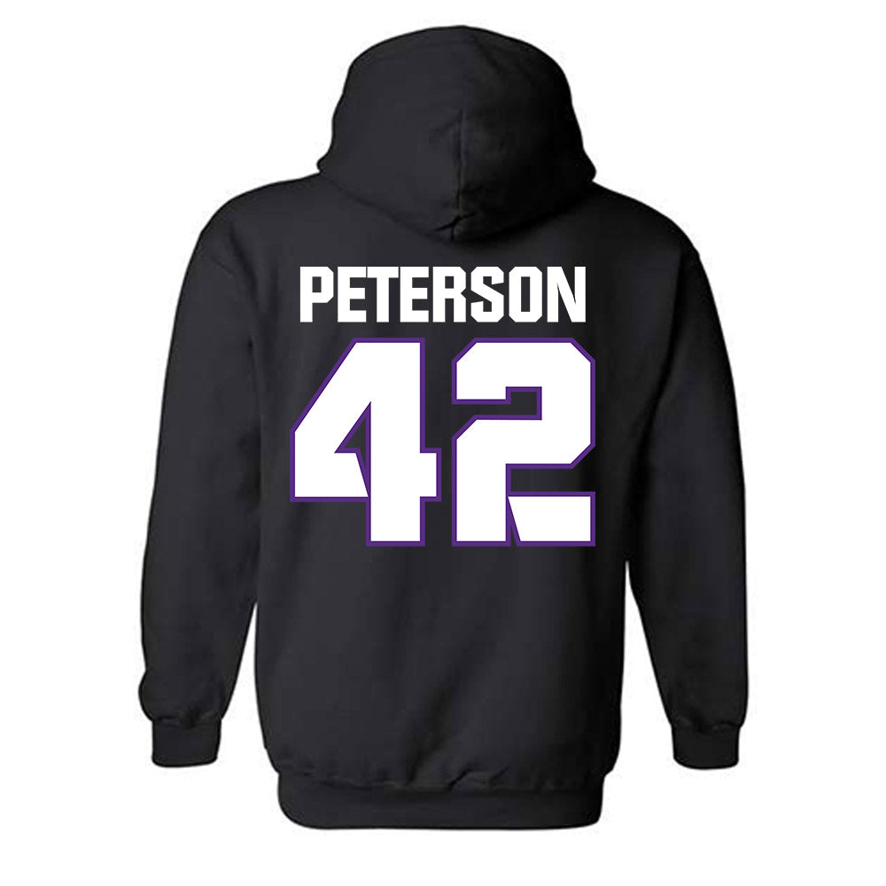 TCU - NCAA Football : Sebastian Peterson - Sports Shersey Hooded Sweatshirt-1