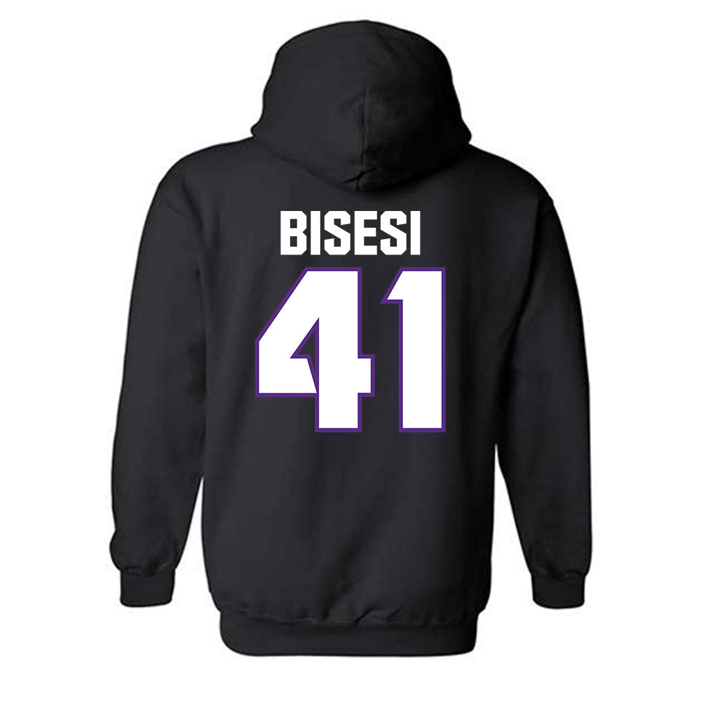 TCU - NCAA Football : Sam Bisesi - Sports Shersey Hooded Sweatshirt-1