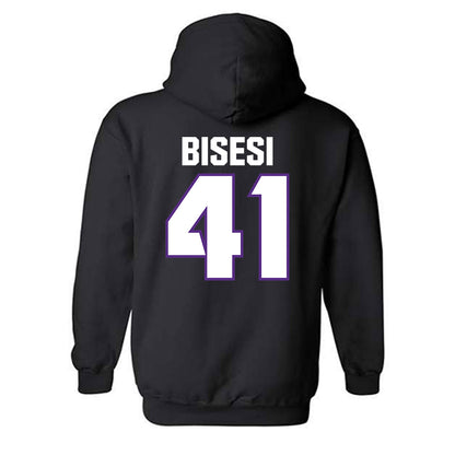 TCU - NCAA Football : Sam Bisesi - Sports Shersey Hooded Sweatshirt-1