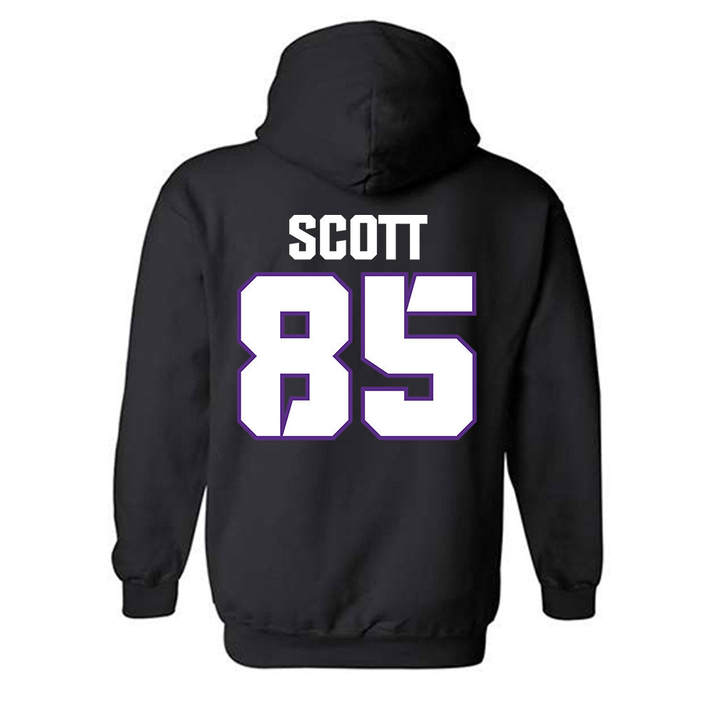 TCU - NCAA Football : James Scott - Sports Shersey Hooded Sweatshirt-1