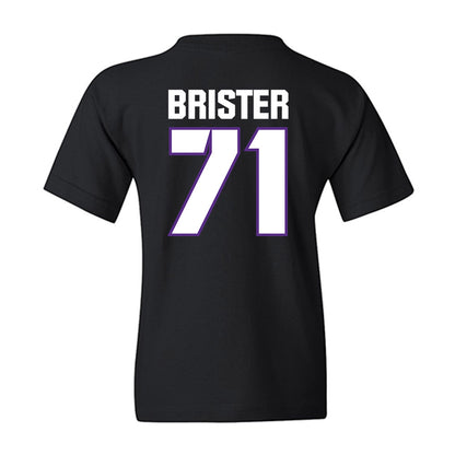 TCU - NCAA Football : Creece Brister - Sports Shersey Youth T-Shirt-1