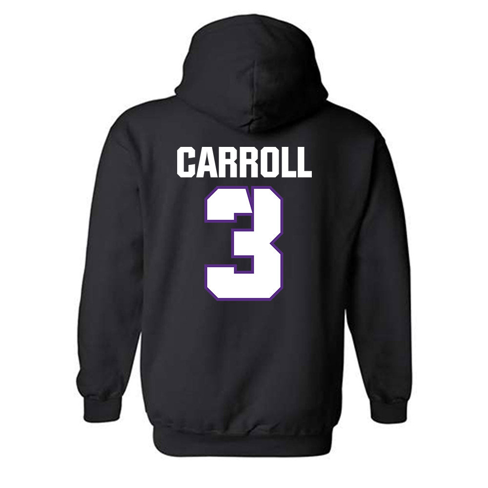 TCU - NCAA Football : Max Carroll - Sports Shersey Hooded Sweatshirt-1