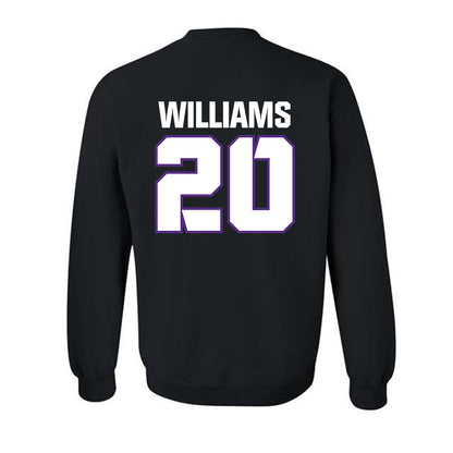 TCU - NCAA Football : Anthony Williams - Sports Shersey Crewneck Sweatshirt-1