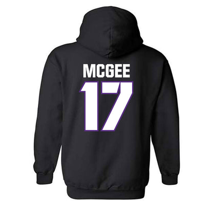 TCU - NCAA Football : DeVondre McGee - Sports Shersey Hooded Sweatshirt-1