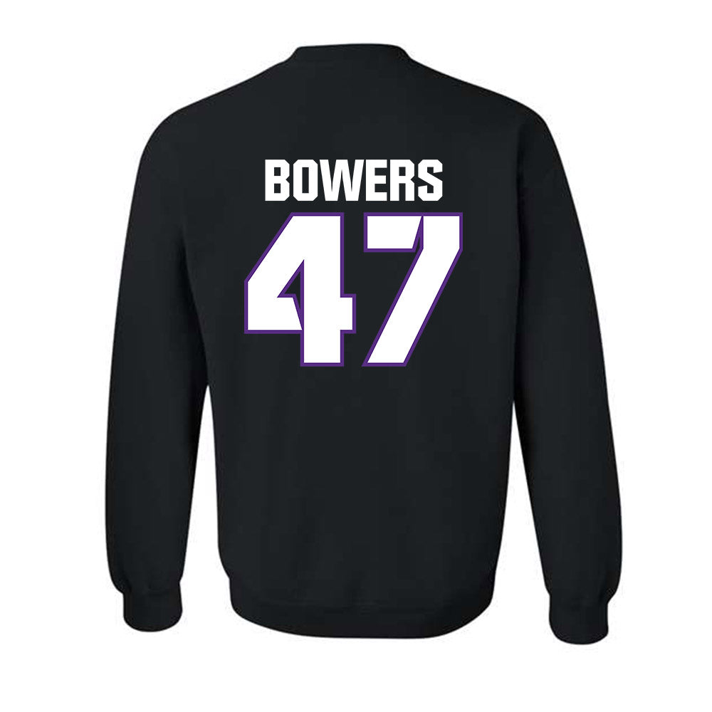 TCU - NCAA Football : Aaron Bowers - Sports Shersey Crewneck Sweatshirt-1
