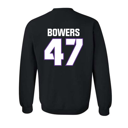 TCU - NCAA Football : Aaron Bowers - Sports Shersey Crewneck Sweatshirt-1