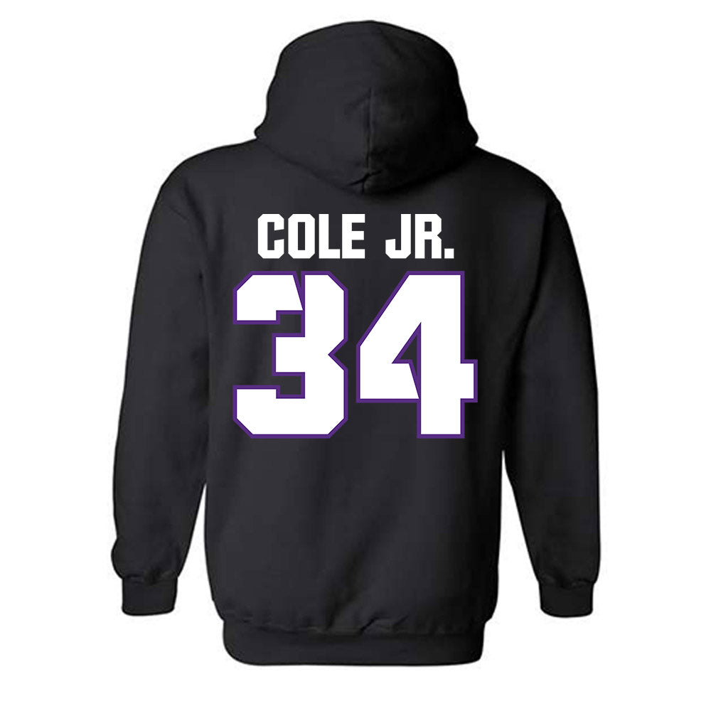 TCU - NCAA Football : Perry Cole Jr. - Sports Shersey Hooded Sweatshirt-1
