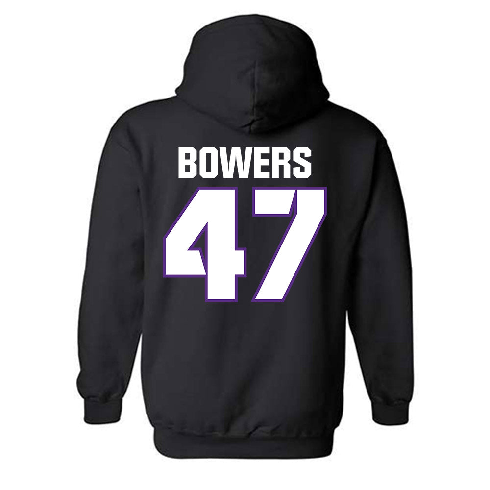 TCU - NCAA Football : Aaron Bowers - Sports Shersey Hooded Sweatshirt-1