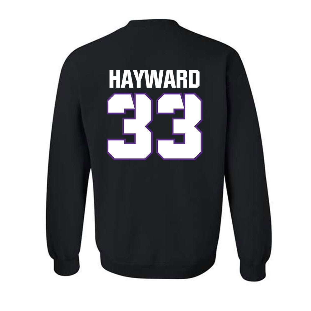 TCU - NCAA Football : Koron Hayward - Sports Shersey Crewneck Sweatshirt-1