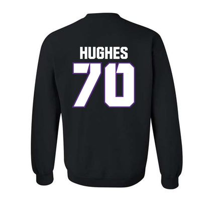 TCU - NCAA Football : Ryan Hughes - Sports Shersey Crewneck Sweatshirt-1