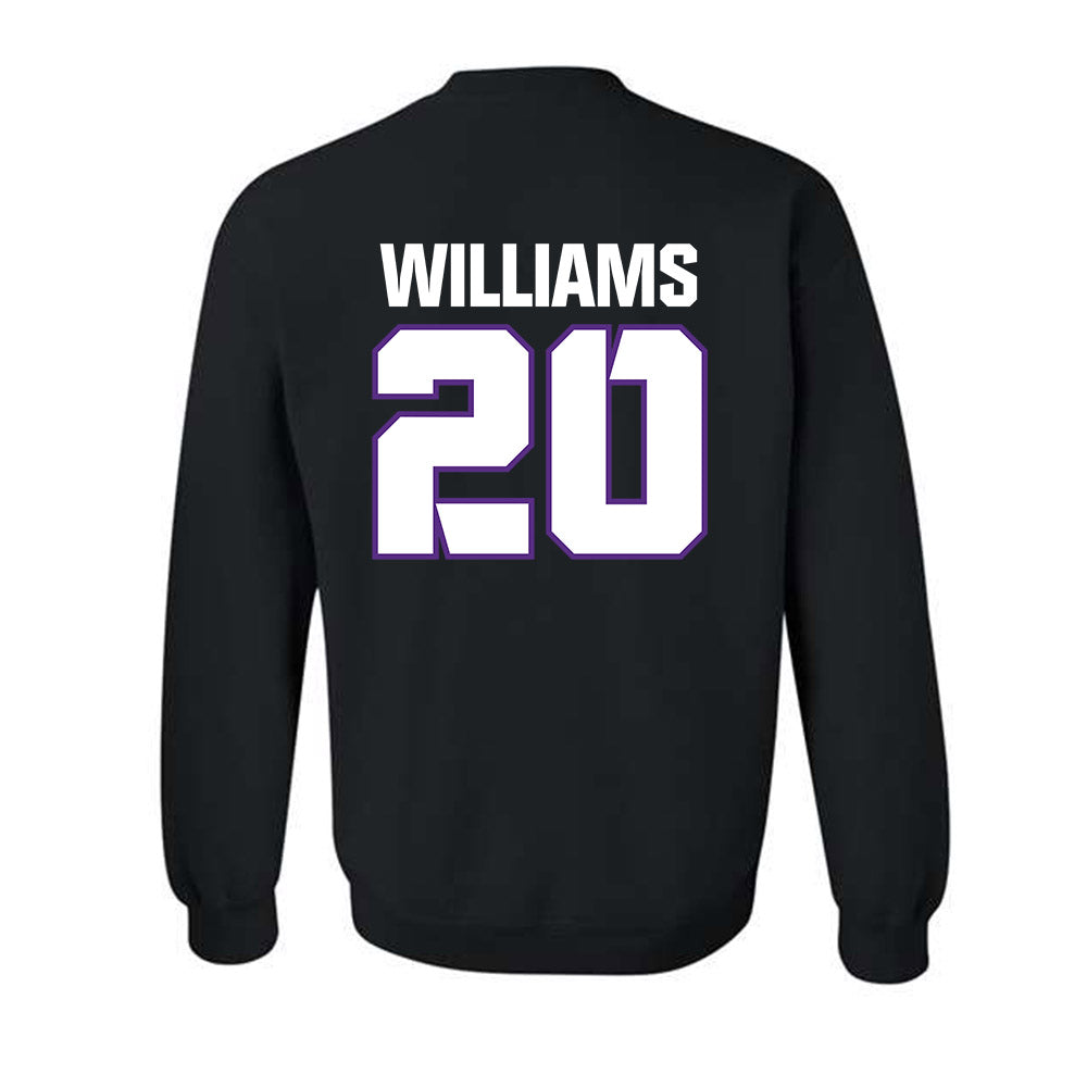 TCU - NCAA Football : Anthony Williams - Sports Shersey Crewneck Sweatshirt-1