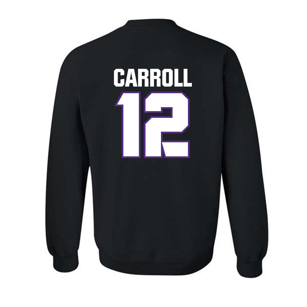 TCU - NCAA Football : Kalen Carroll - Sports Shersey Crewneck Sweatshirt-1
